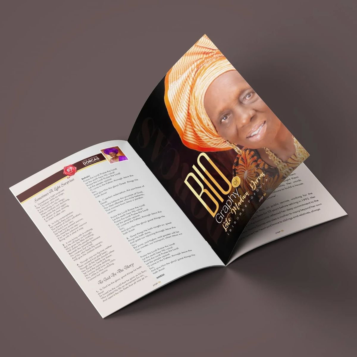 Brochures & Flyers sample from NextPage Impressions catalogue